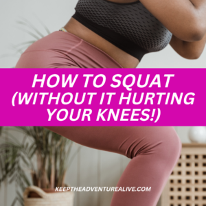 osteoarthritis knee, squats with knee pain