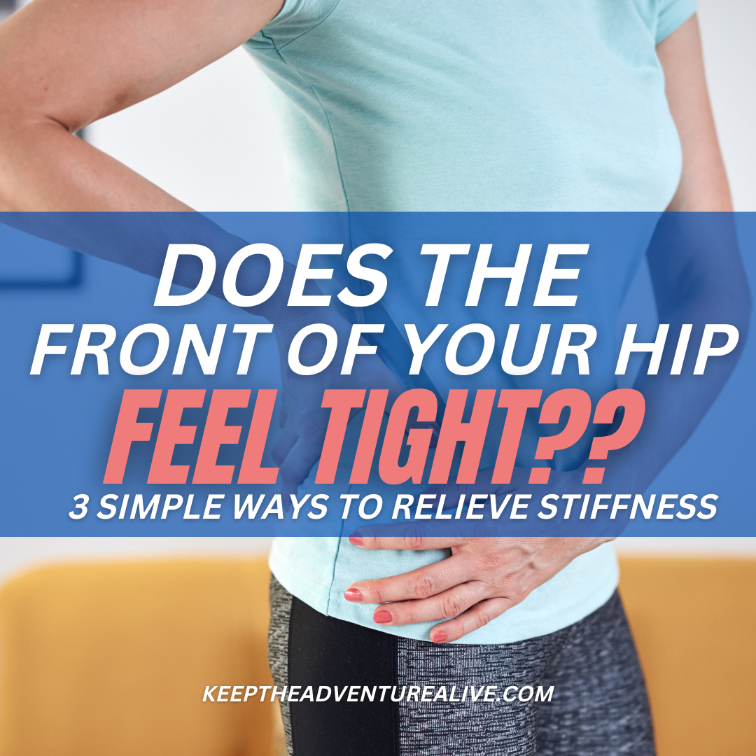 hip flexor tightness, front of hip pain