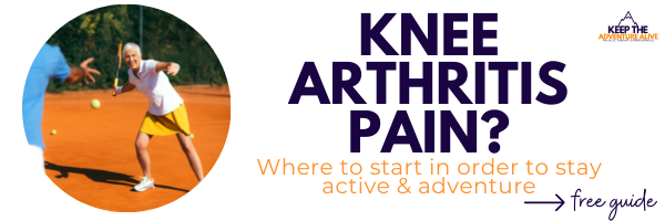 relieve knee arthritis pain